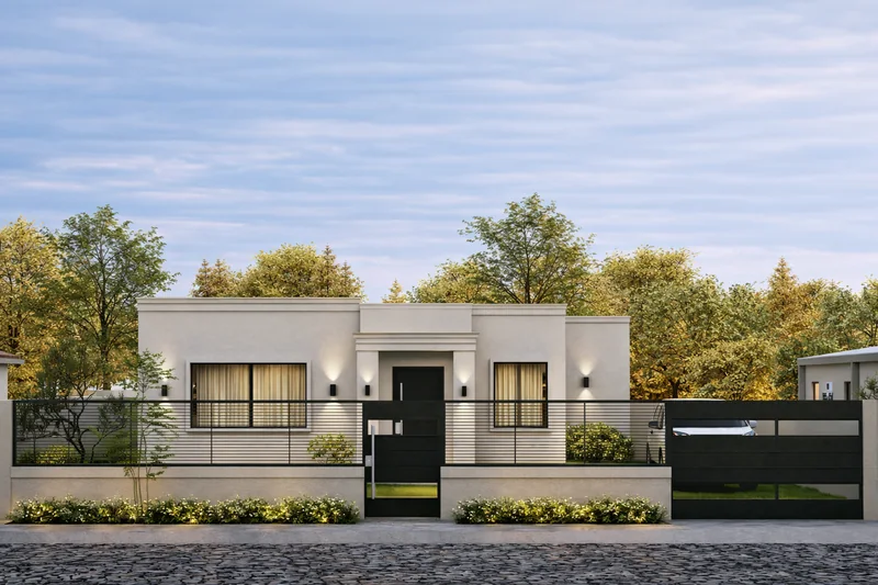 Modelo de casa en Coronel Oviedo, Jardines de Oviedo